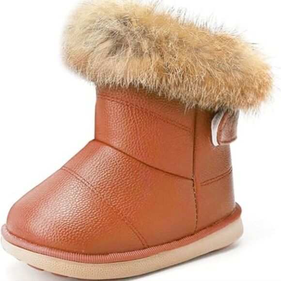 BRAND NEW COMFY KIDS BABY TODDLER  SNOW BOOTS - Picture 9 of 15